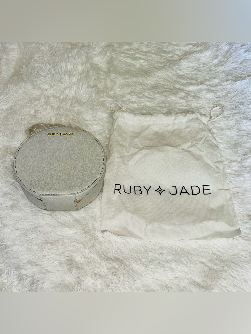 Brand new Ruby Jade Marigold Stone & Gold (vegan) Crossbody Bag